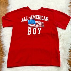 All-American Red Flag Kids T-Shirt
